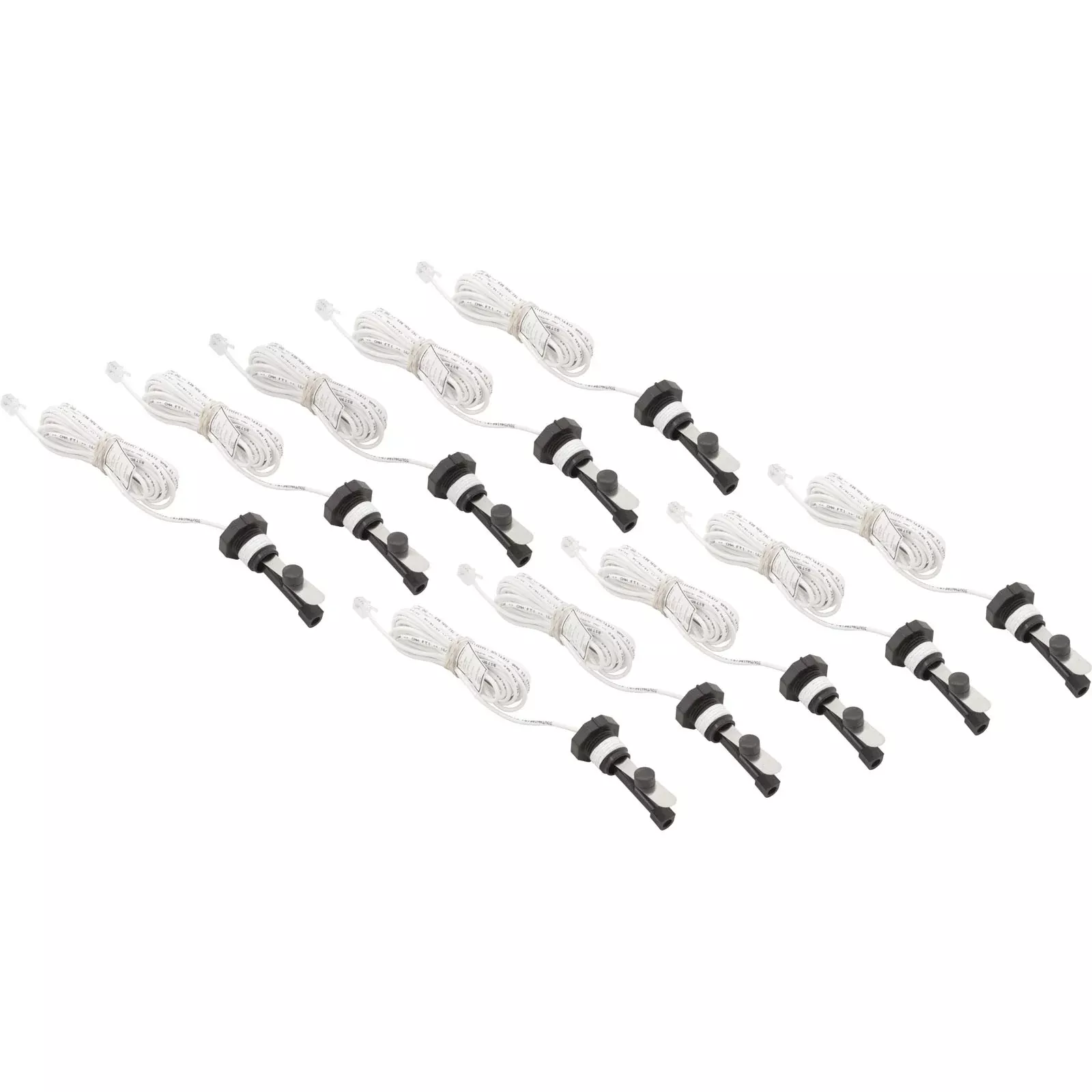 Flow Switch, 10 Pack, Hayward AquaRite/Logic, 15ft, w/o Tee- GLX-FLO-RPPAK10