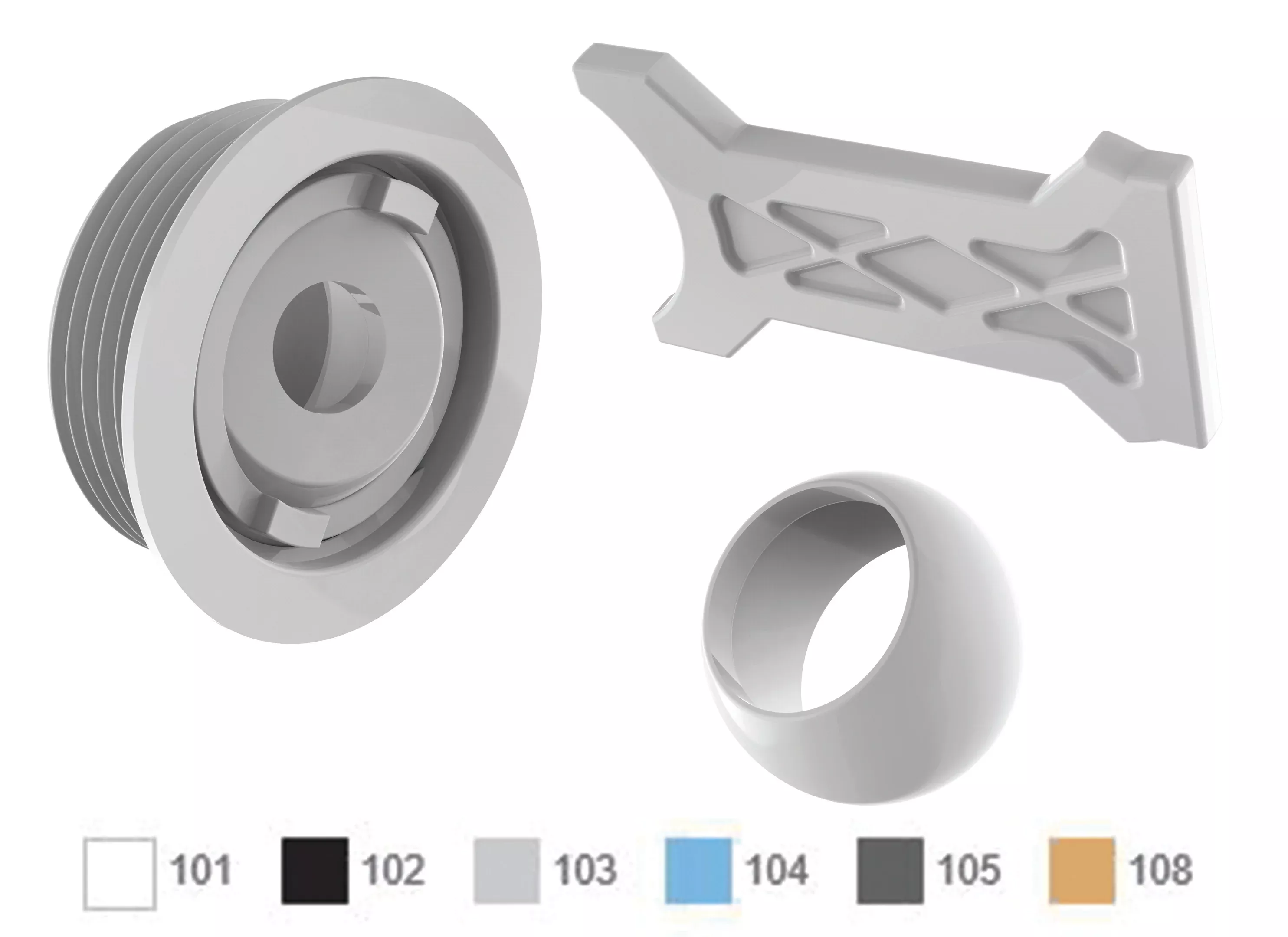 FLUSH RETROFIT EYEBALL
