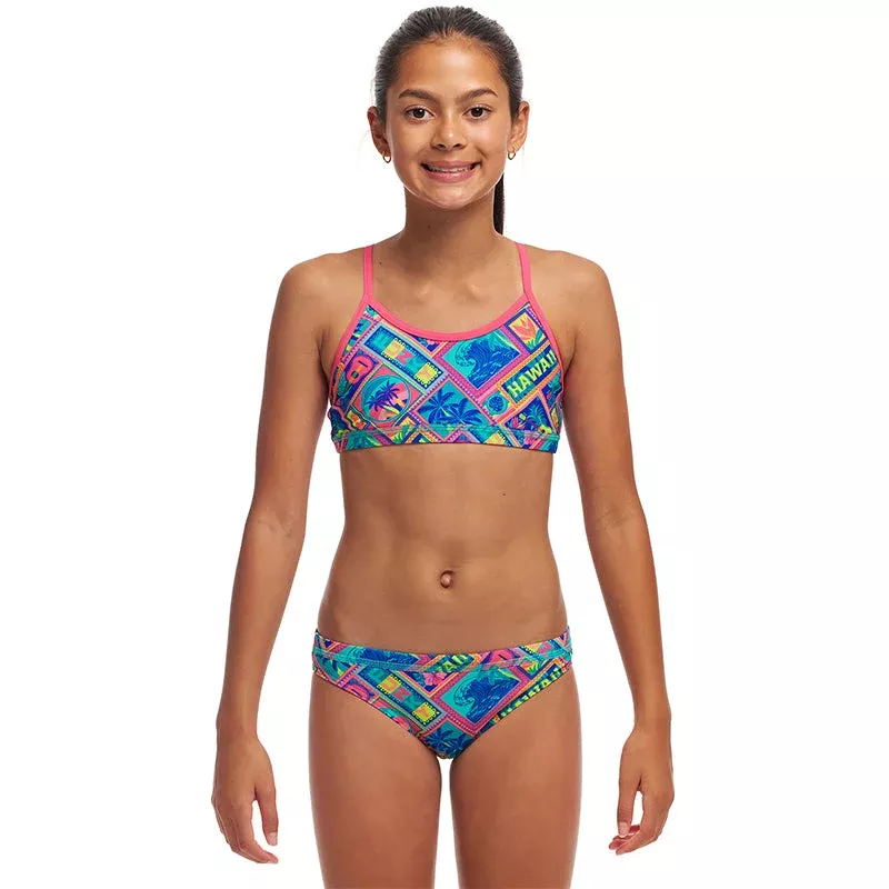 Funkita – Coco Canel – Girls Eco Racerback Two Piece