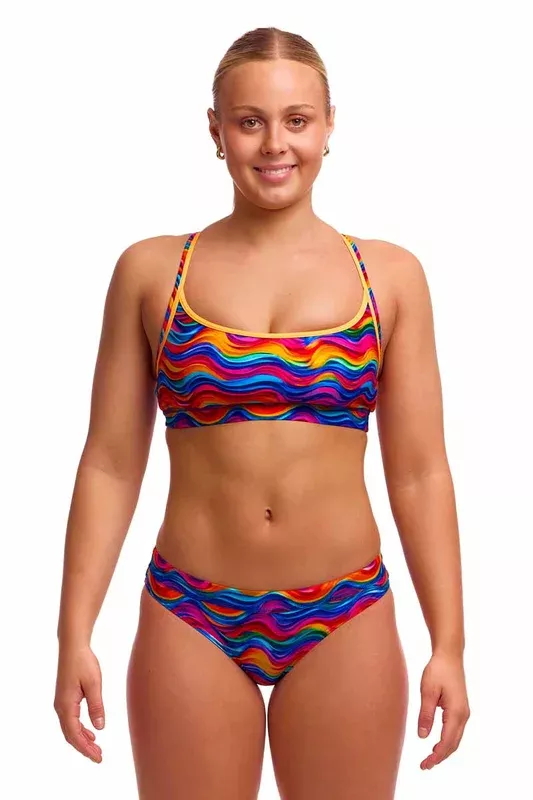 Funkita Ladies Plastic Fantastic Sports Top – Multi