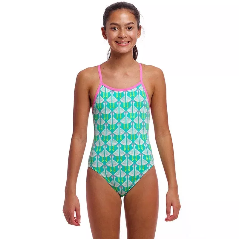 Funkita – Loose Goose – Girls Eco Single Strap One Piece