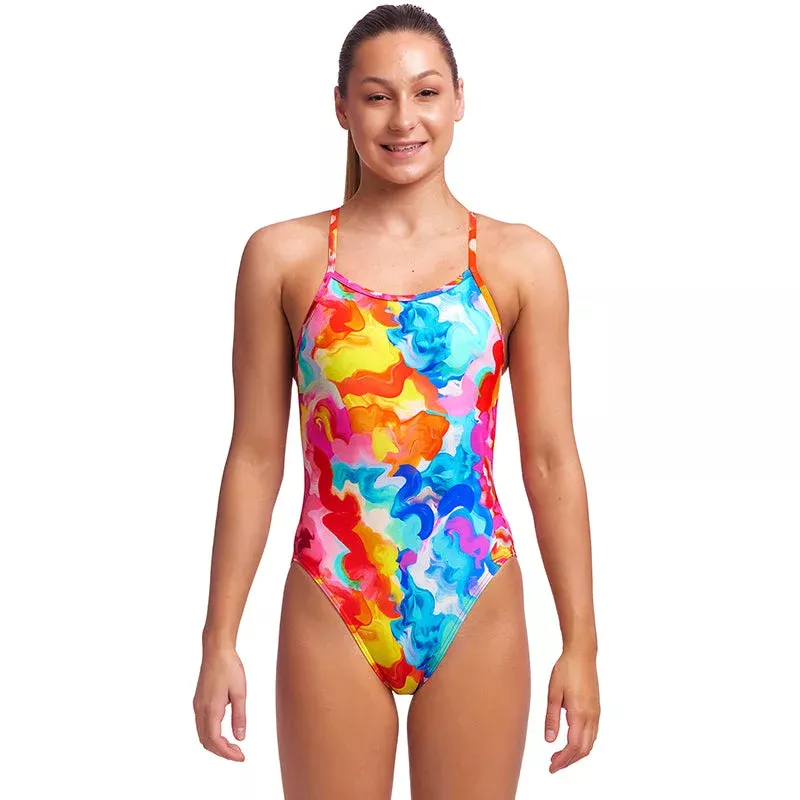 Funkita – Messy Monet – Girls Single Strap One Piece