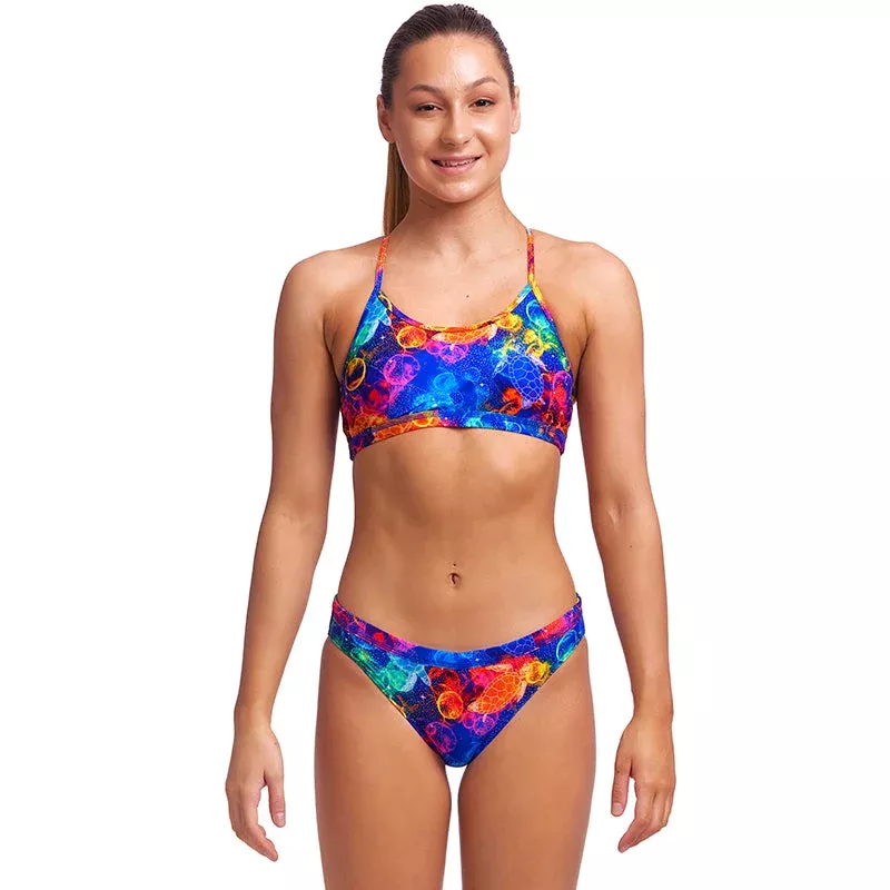 Funkita – Ocean Galaxy – Girls Racerback Two Piece