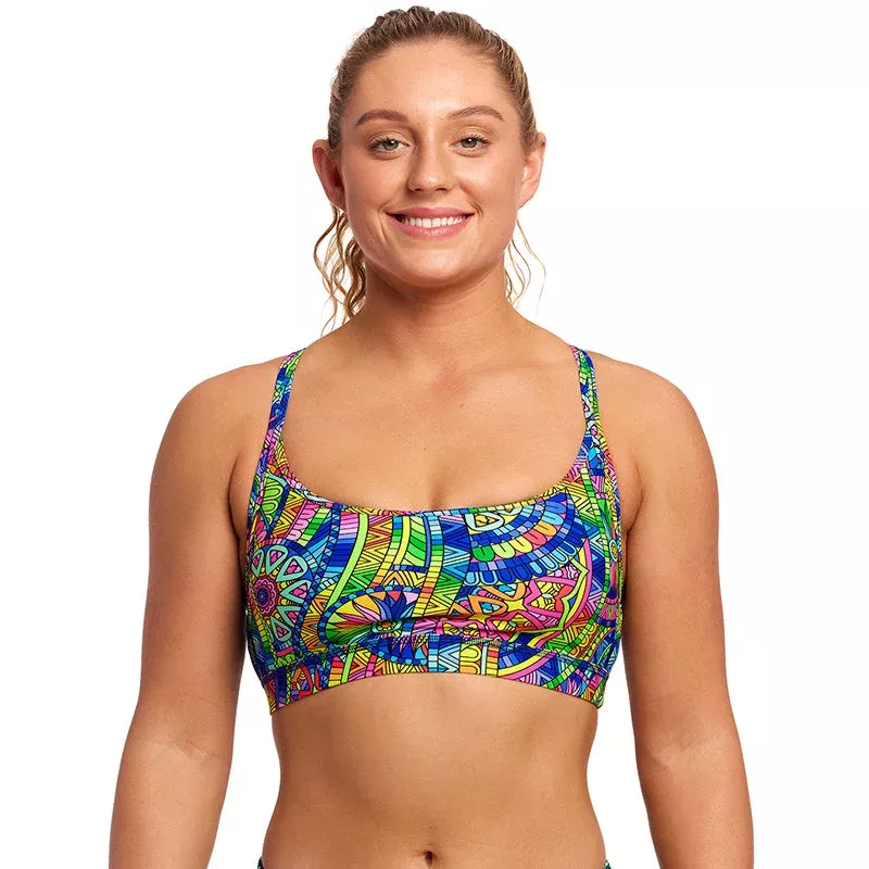 Funkita – Spin The Bottle – Ladies Sports Top