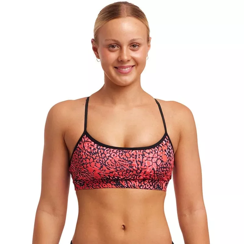 Funkita – Spot Lots – Ladies Swim Crop Top