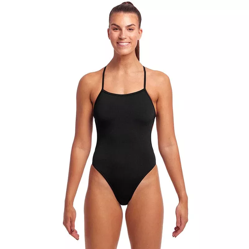 Funkita – Still Black – Ladies Twisted One Piece