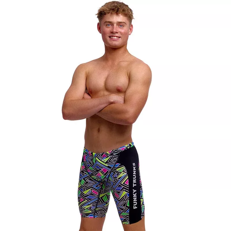 Funky Trunks – Bits Of Peace – Boys Eco Training Jammers