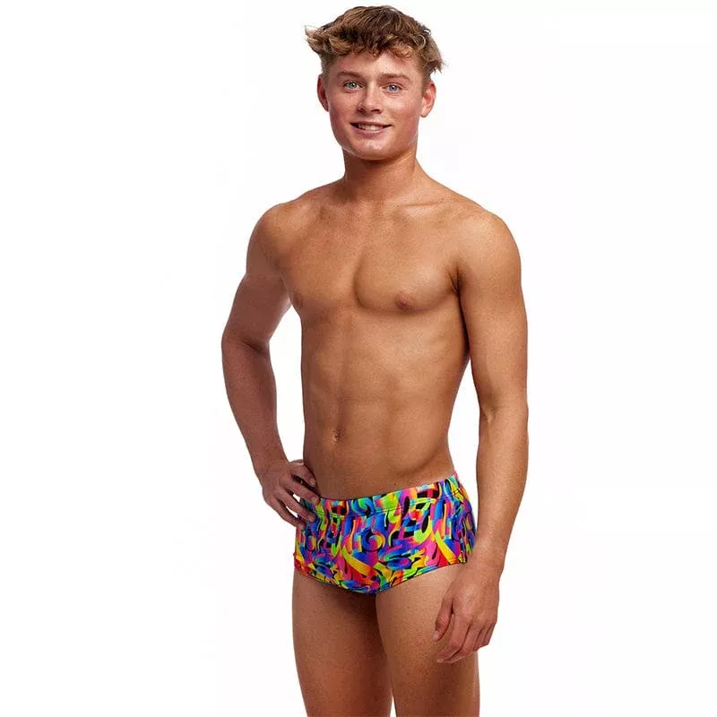 Funky Trunks – Colour Funk – Boys Eco Sidewinder Trunks