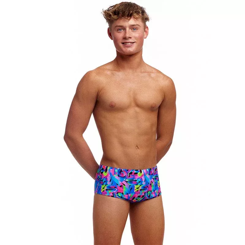 Funky Trunks – Funk & Blues – Boys Eco Sidewinder Trunks