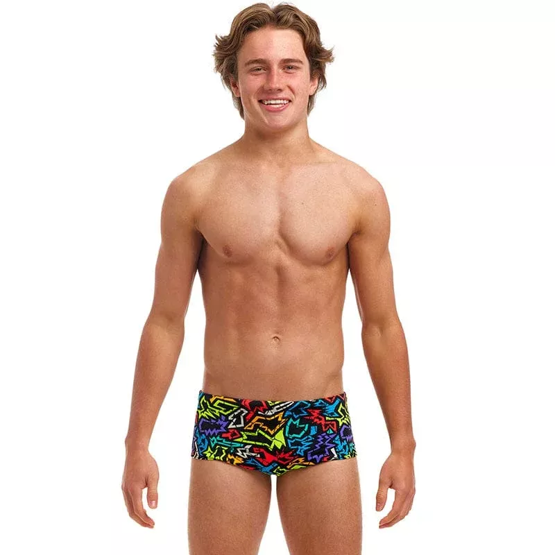 Funky Trunks – Funk Me – Boys Eco Sidewinder Trunks