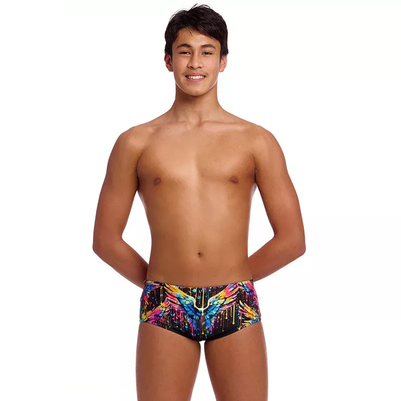 Funky Trunks – Killer Cupid – Boys Eco Sidewinder Trunks
