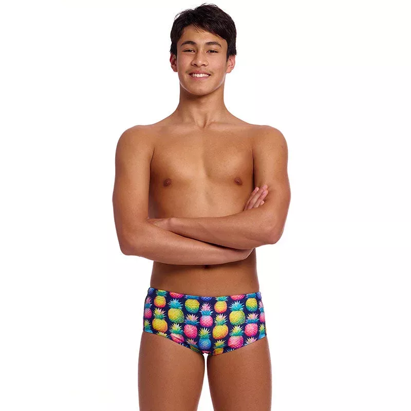 Funky Trunks – Pine Gap – Boys Eco Sidewinder Trunks
