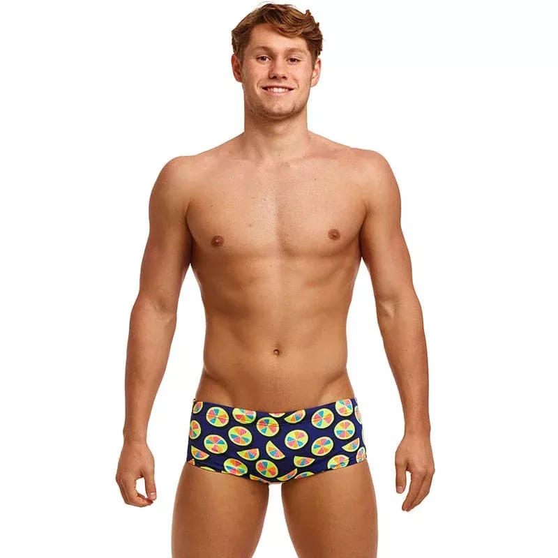 Funky Trunks – You Lemon – Mens Eco Sidewinder Trunks