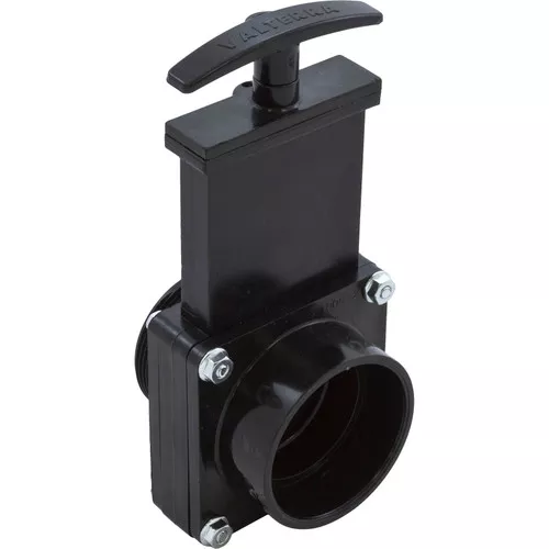 Gate Valve 3 pc Valterra 2"mpt x 2"s 40psi Black 7205