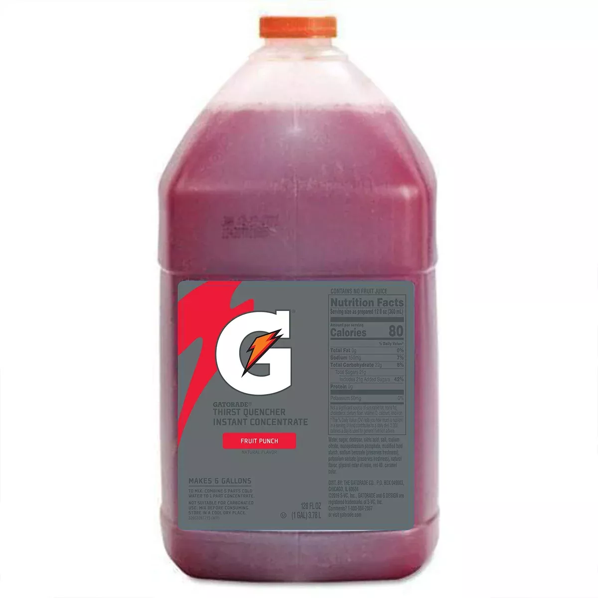 Gatorade – 33977 Concentrate Fruit Punch, 768 Ounce (Pack of 4)