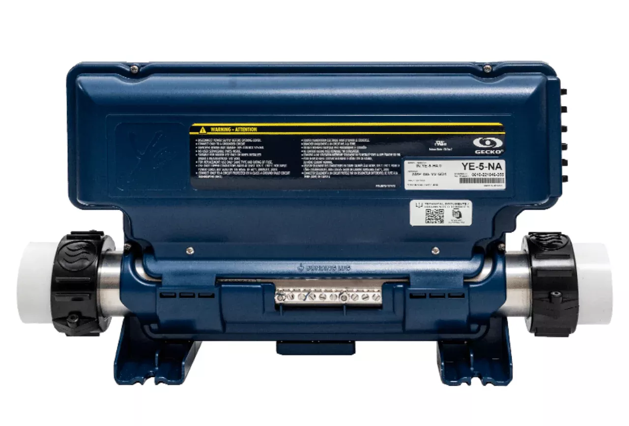 Gecko Heat.Wav 4.0kW Flo-Thru Heater Assembly 0610-221046-355