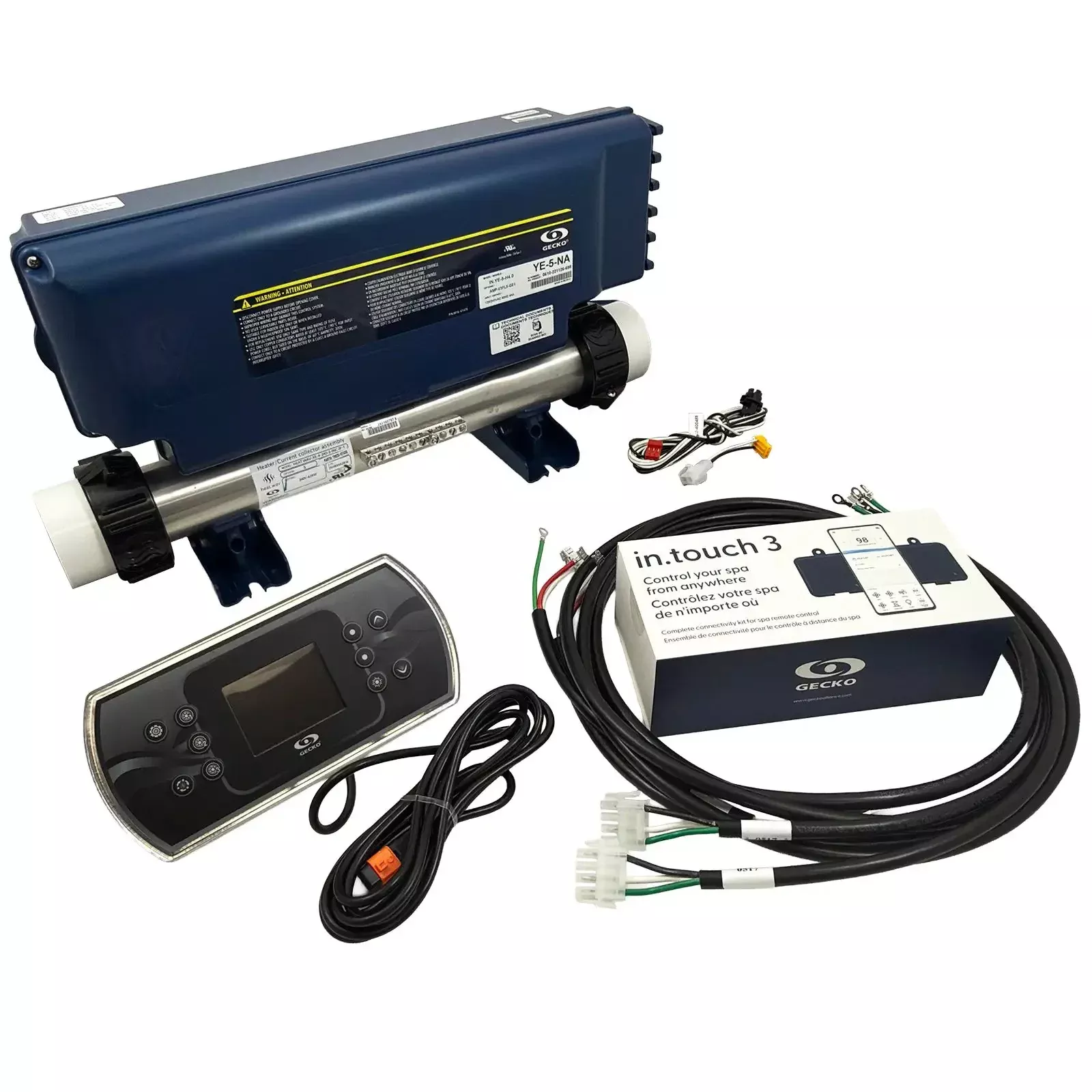 Gecko IN.YE-5 Spa Control System 4kW 3 Pumps 240V WiFi Kit