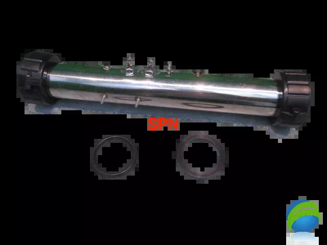Gecko S-Class Flo Thru Heater Assembly, 15″, 5.5 KW, 2″