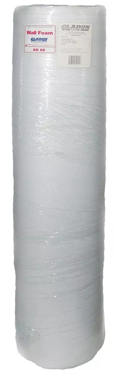 Gladon Waveless Wall Foam 1/8″ x 48″ x 60′ | AG60