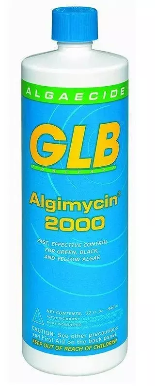 GLB Algimycin 2000 Algaecide 1 Quart – 1 Bottle