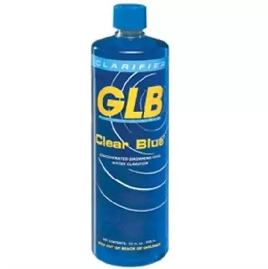 GLB Clear Blue Water Clarifier 1 Quart – 12 Bottles