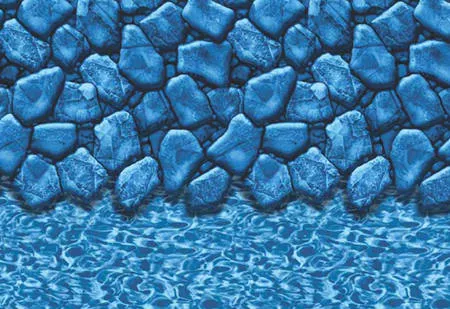 GLI 18'x33' Oval Boulder/RiverRock Overlap AG Liner 48"-52" Wall | 05-1833OV-BLD-OL-4852