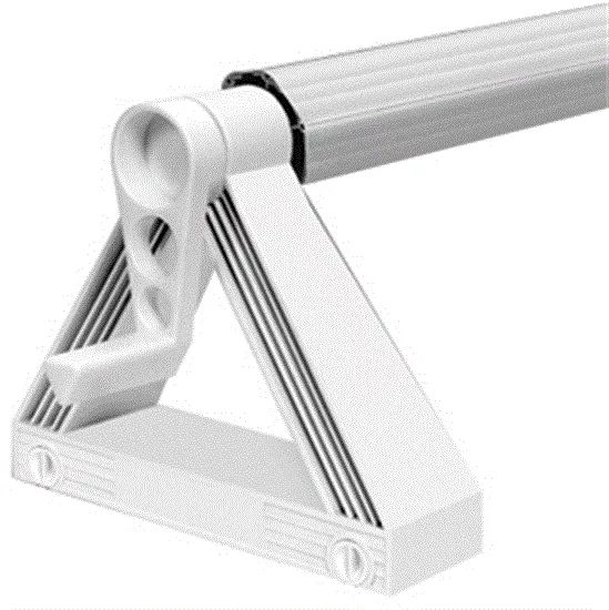 GLI 24′ Cyclone Inground Solar Reel System with 4″ Tube