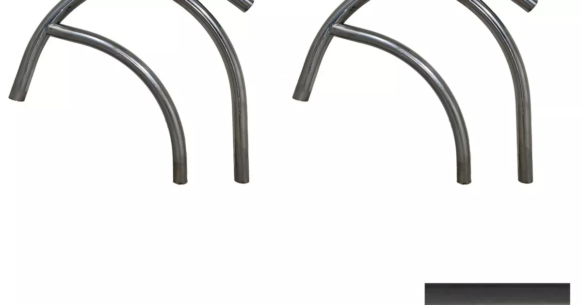 Global Modern 30″ Grab Rail Polished .065 Set Of 2 | GPP-MR-GR30-SS-2