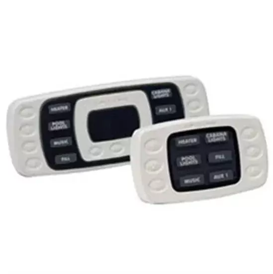 Goldline Controls Wired 6 Button Spa Side Remote Control – Black