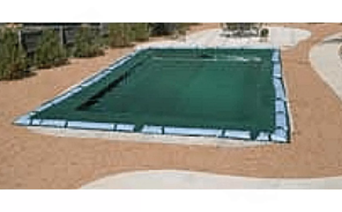 GPC Winter Covers 10102545IU 20′ x 40′ Green/Black Unbound Rectangle IG Winter Cover for 20′ x 40′ Rect Pool