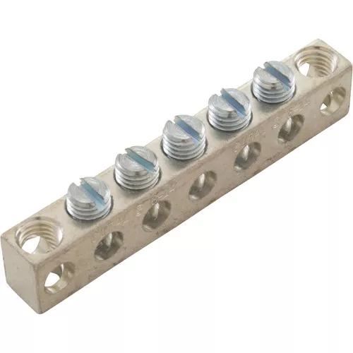 Ground Bus Bar, 5 Position, 14-6 AWG : NA-30
