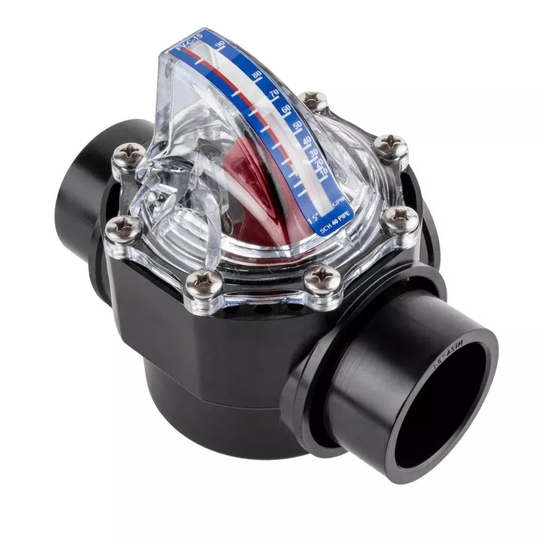 H2flow FV-15 1.5″ FlowVis Flowmeter Check Valve FV15