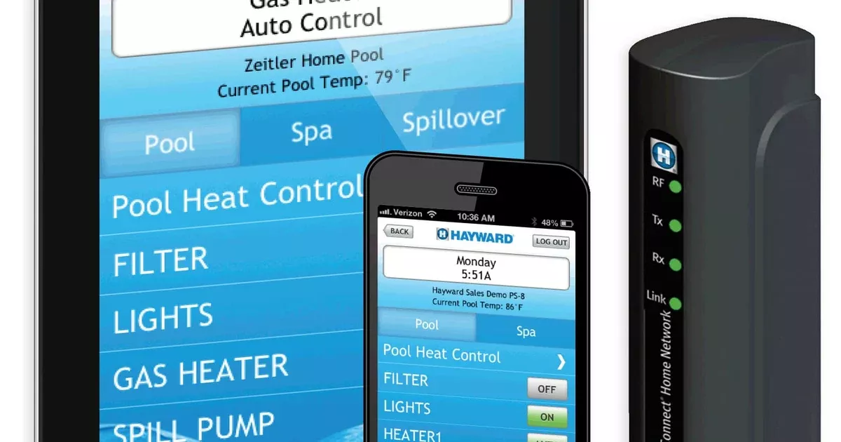 Hayward AquaConnect Home Network Device for ProLogic, AquaPlus, and AquaRite Pro Automation Systems | AQ-CO-HOMENET