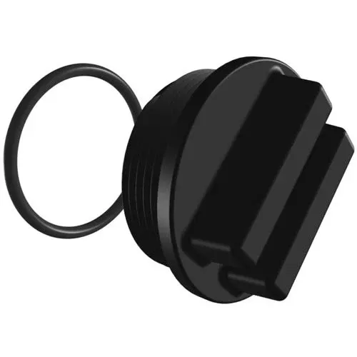 Hayward Plastic Threaded Winter Plug w/ O-Ring for 1-1/2″ Fitting, Black | SP1022CBLK