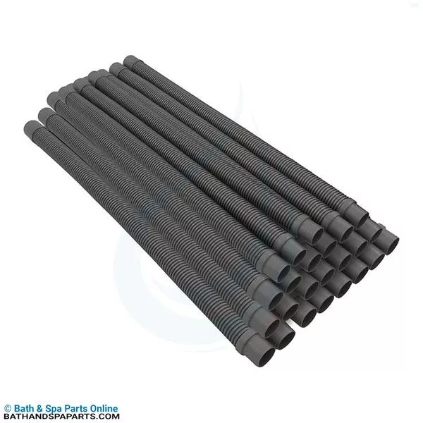 Hayward Pool Vac/Navigator 4′ Gray Connecter Hose [Qty-12] (HSCHK100GRPK12)