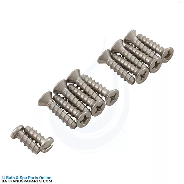 Hayward SP1076/1084 Skimmer Faceplate Self Tap Screw Kit (SPX1084Z4A)