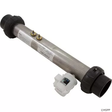 Heater, FloThru, HydroQuip, 15" x 2-1/4", 230v, 4.0kW,Balboa