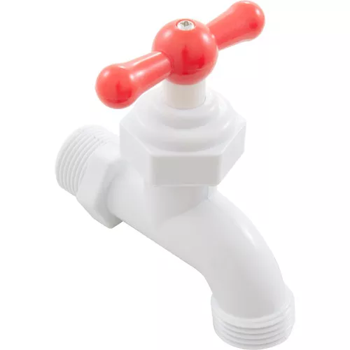Hose Bib 3/4" Male Pipe Thread Plastic 26-555-1002