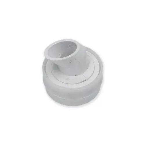 Hydro Air Flow Path Assembly, Jet, HydroAir, Micro Magna, Single Port w/ Bearing Race, White | 16-4910