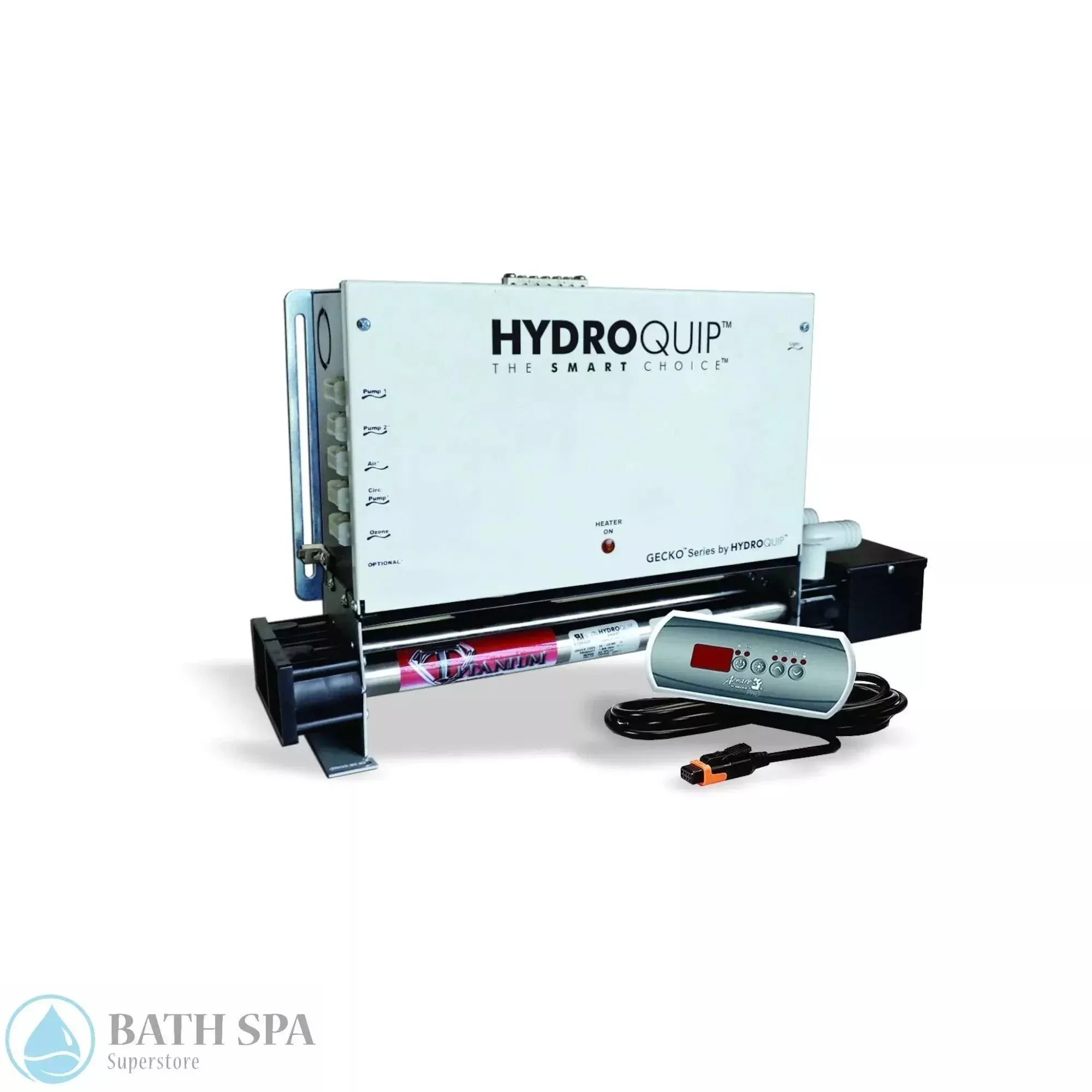 HydroQuip Y Series Spa Control Low Flow Heater CS6P52Y-US [4.0kW]