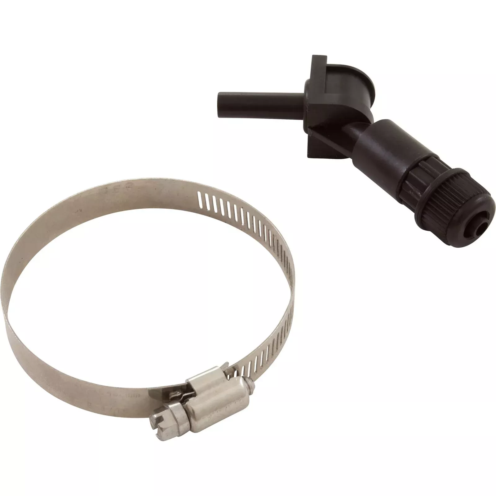 Injection Fitting, Threadless, Blue-White,3/8"od Tubing Conn- TI40-6V