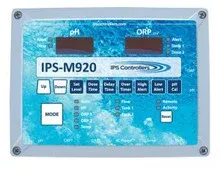 IPS – M920L – Ph & Dual Orp Controller for Commercial Pools – Ethernet with Large Mounting Board