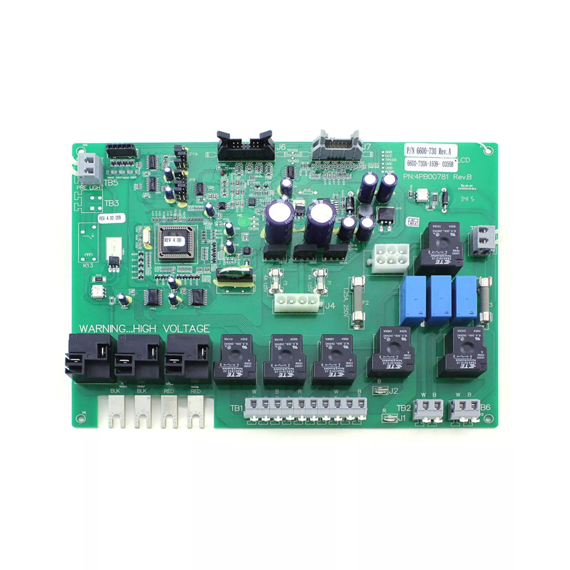 J850/J300 2-Pump Circuit Board 6600-730