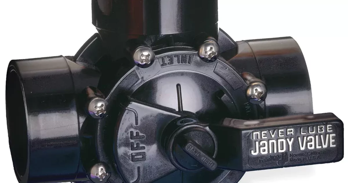 Jandy Pro Series Neverlube 1.5 To 2″ CPVC 3-Port Diverter | 4715