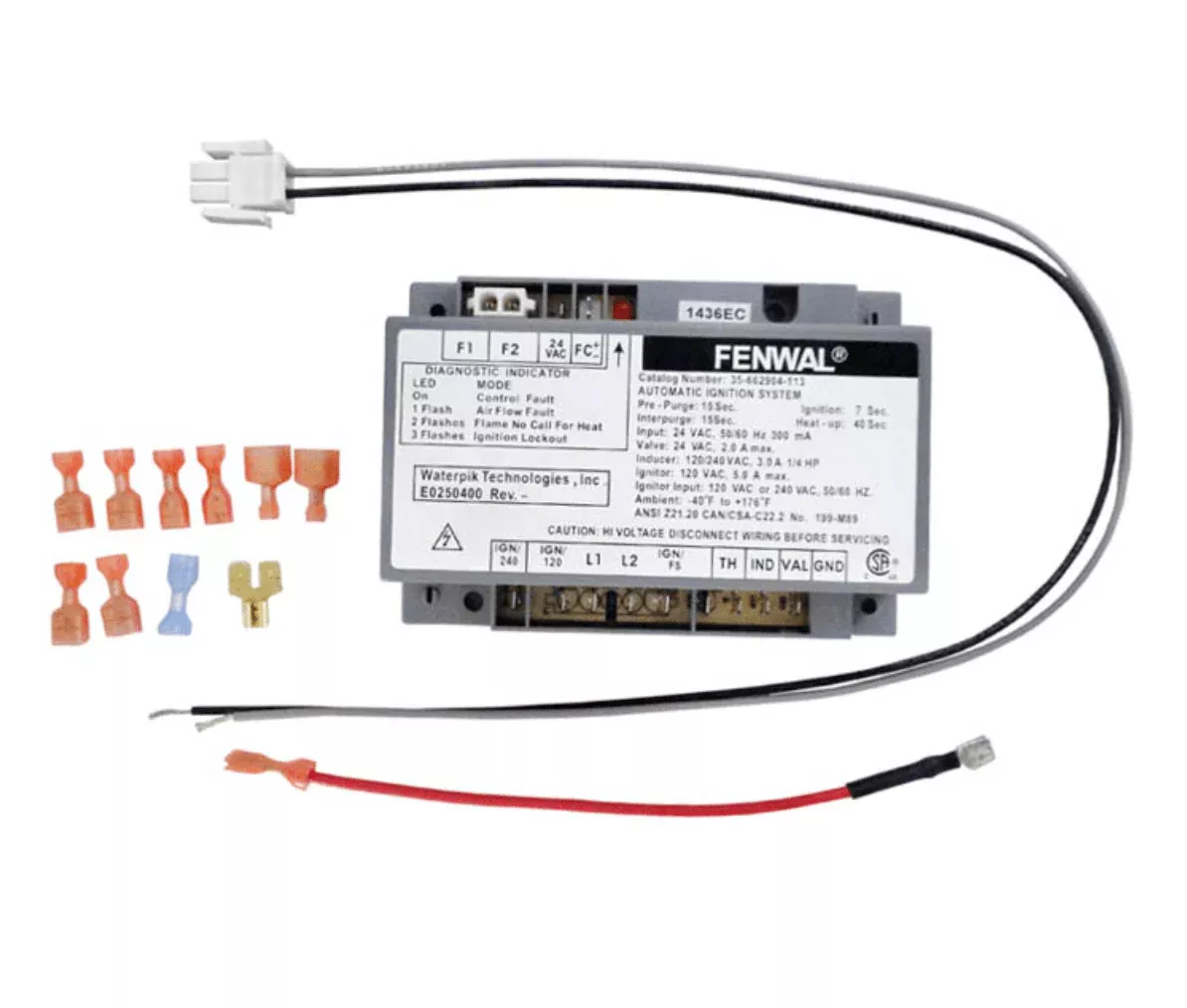 Jandy R0408100 Ignition Control Replacement Kit