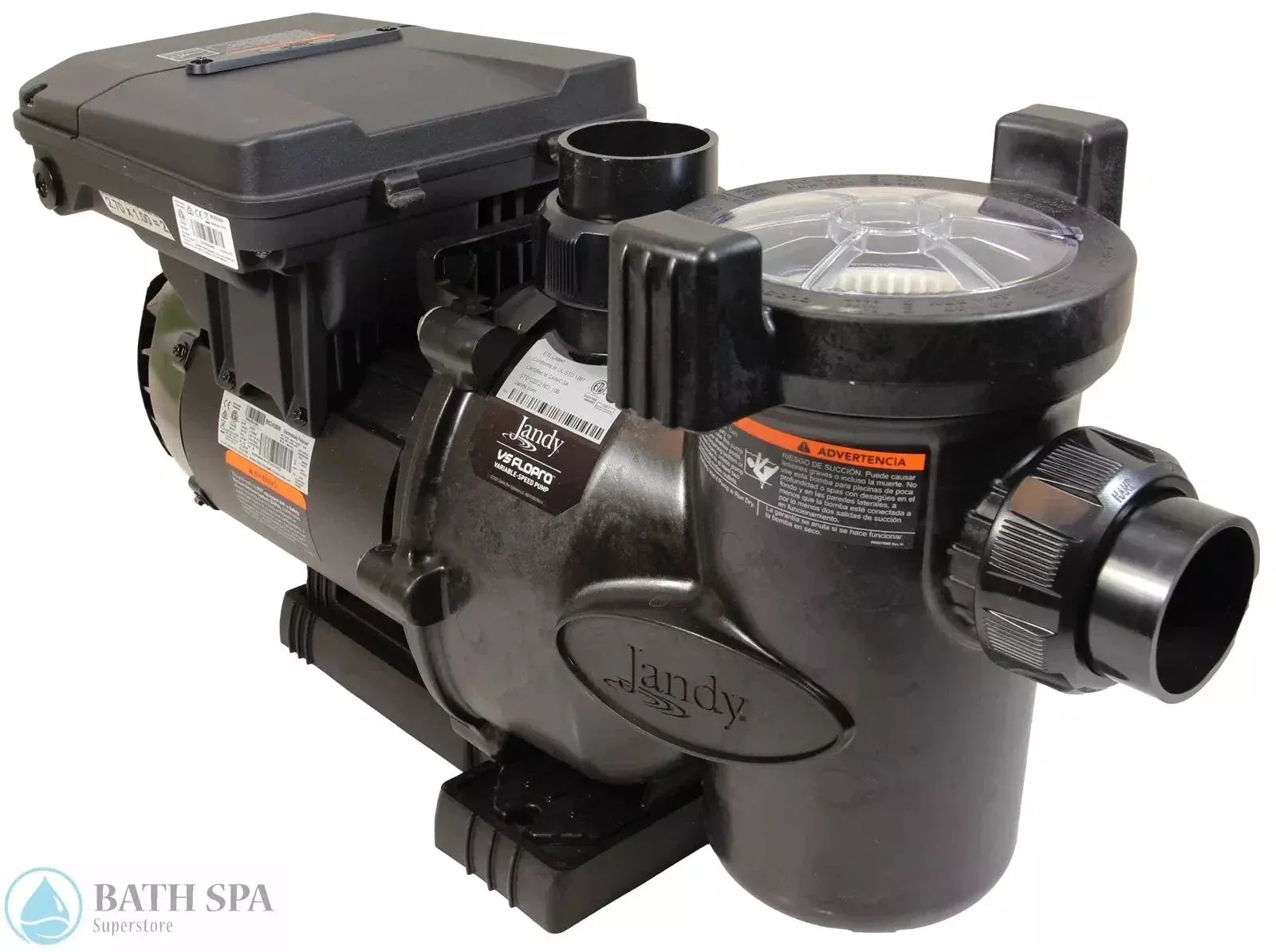 Jandy VS FloPro 2.7 HP Variable Speed Pump High Head 115V 230V Without Controller VSFHP270DV2A