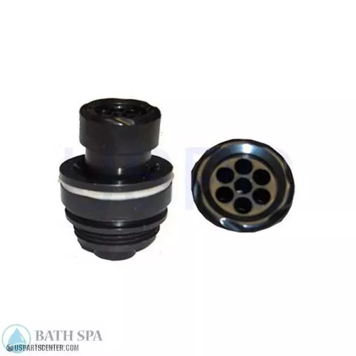 Jet Insert 7 Port Push/Pull, 1/4, Black