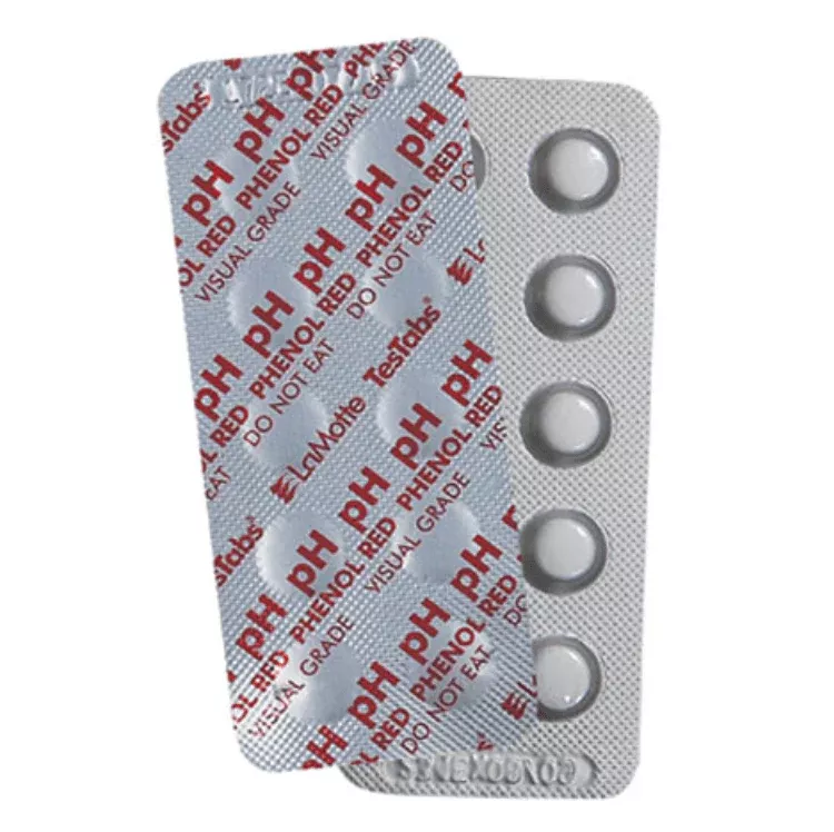 LaMotte 6915A-M pH Phenol Red TesTabs Tablets 10 Per Sheet – 1000 Count