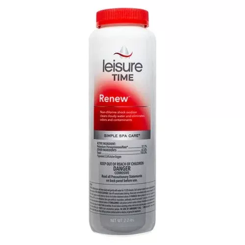 LEISURE TIME 2.2 lb Renew Granular Non-Chlorine Shock 4 Pack