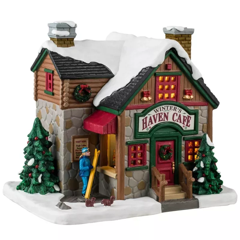 Lemax Vail Village Lighted Building: Winter’s Haven Café #45232